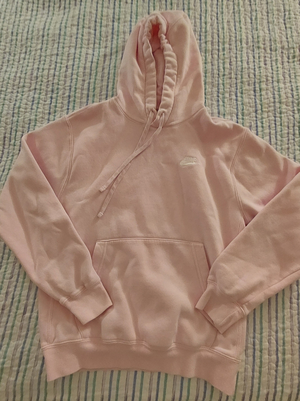 Nike Light Pink Pullover Hoodie